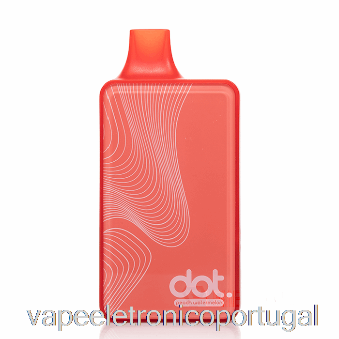 Vape Eletrônico Dotmod Dot V2 10000 Melancia Pêssego Descartável